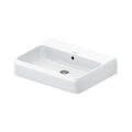 Раковина 60х47 см Duravit Qatego, белый (2382600028) На столешницу, Подвесные Прямоугольные