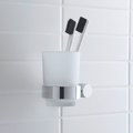 Стакан для зубних щіток лівосторонній Duravit D-Code, хром (0099191000) Склянки для зубних щіток Duravit