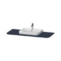 Столешница 130х55 см вырез по центру Duravit Happy D.2 Plus, темно-синий матовый (HP031KM9898) Duravit Столешницы