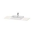 Столешница 130х55 см вырез по центру Duravit Happy D.2 Plus, белый матовый (HP031KM3636) Duravit Столешницы