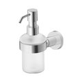 Дозатор жидкого мыла Duravit D-Code, хром (0099161000) Дозаторы жидкого мыла Duravit
