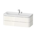 Меблевий комплект 117, 5х49 см, 2 отвори під змішувач Duravit Happy D. 2 Plus, білий (HP4349E22220000) Duravit Меблеві комплекти
