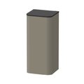 Подвесной шкафчик 89,6 см, петли слева Duravit Happy D.2 Plus, серый камень матовый (HP1260L9292) Duravit Шкафчики