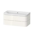 Меблевий комплект 97, 5х49 см, без отвору під змішувач Duravit Happy D. 2 Plus, білий (HP4348N2222) Duravit Меблеві комплекти
