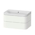 Меблевий комплект 77,5х49 см, без отвору під змішувач Duravit Happy D. 2 Plus, білий матовий (HP4347N3636) Duravit Меблеві комплекти