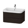 Мебельный комплект 77,5х49 см, 1 отверстие под смеситель Duravit Happy D.2 Plus, орех (HP4347O6969) Duravit Мебельные комплекты