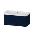 Мебельный комплект 97,5х49 см, без отверстия под смеситель Duravit Happy D.2 Plus, темно-синий (HP4348N9898) Duravit Мебельные комплекты