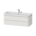 Меблевий комплект 117, 5х49 см, 2 отвори під змішувач Duravit Happy D. 2 Plus, білий шовковисто-матовий (HP4349E39390000) Duravit Меблеві комплекти