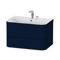 Мебельный комплект 77,5х49 см, 2 отверстия под смеситель Duravit Happy D.2 Plus, темно-синий (HP4637E9898) Duravit Мебельные комплекты
