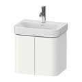 Тумба підвісна під раковину, 2 дверцята, 47, 5х35 см Duravit Happy D. 2 Plus, білий матовий (HP4384036360000) Duravit Тумби