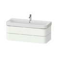 Тумба подвесная под раковину, 2 ящика, 117,5х49 см Duravit Happy D.2 Plus, белый матовый (HP4389036360000) Duravit Тумбы