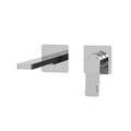 Настенный смеситель для раковины Paffoni Tilt, 200 мм, хром (TI105CR70) Для раковины Хром