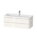 Мебельный комплект 117,5х49 см, 1 отверстие под смеситель Duravit Happy D.2 Plus, белый (HP4639O22220000) Duravit Мебельные комплекты