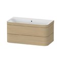 Мебельный комплект 97,5х49 см, без отверстия под смеситель Duravit Happy D.2 Plus, дуб (HP4638N7171) Duravit Мебельные комплекты