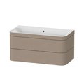 Мебельный комплект 97,5х49 см, без отверстия под смеситель Duravit Happy D.2 Plus, льняной декор (HP4638N7575) Duravit Мебельные комплекты