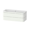 Мебельный комплект 117,5х49 см, без отверстия под смеситель Duravit Happy D.2 Plus, белый супер матовый (HP4639N84840000) Duravit Мебельные комплекты