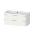 Меблевий комплект 97, 5х49 см, без отвору під змішувач Duravit Happy D. 2 Plus, білий супер матовий (HP4638N8484) Duravit Меблеві комплекти