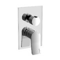 Змішувач на 3 споживача Paffoni Tilt, хром (TI019CR / M) Для ванни, Для душа Хром