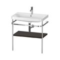 Мебельный комплект с раковиной на 1 отверстие и консолью, 77,5х49 см, Duravit Happy D.2 Plus, орех (HP4837O6969) Duravit Мебельные комплекты