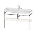 Меблевий комплект з раковиною на 2 отвори і консоллю,117, 5х49 см, Duravit Happy D. 2 Plus, білий матовий (HP4839E36360000) Duravit Меблеві комплекти