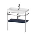 Мебельный комплект с раковиной на 1 отверстие и консолью, 77,5х49 см, Duravit Happy D.2 Plus, темно-синий (HP4837O9898) Duravit Мебельные комплекты