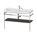 Мебельный комплект с раковиной на 2 отверстия и консолью, 117,5х49 см, Duravit Happy D.2 Plus, орех (HP4839E69690000) Duravit Мебельные комплекты