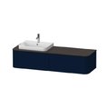 Тумба підвісна під раковину зліва 160х55 см Duravit Happy D. 2 Plus, темно-синій (HP4934L9898) Duravit Тумби