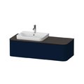 Тумба подвесная под раковину слева 130х55 см Duravit Happy D.2 Plus, темно-синий (HP4932L9898) Duravit Тумбы