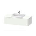 Тумба подвесная под раковину в центре 130х55 см Duravit Happy D.2 Plus, белый супер матовый (HP4932M8484) Duravit Тумбы