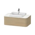 Тумба подвесная под раковину, 100х55 см Duravit Happy D.2 Plus, дуб (HP493107171) Duravit Тумбы