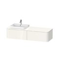 Тумба підвісна під раковину зліва 160х55 см Duravit Happy D. 2 Plus, білий (HP4934L2222) Duravit Тумби