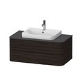 Тумба подвесная 100х55 см Duravit Happy D.2 Plus, орех (HP496106969) Duravit Тумбы