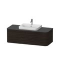 Тумба подвесная 130х55 см Duravit Happy D.2 Plus, орех (HP497206969) Duravit Тумбы