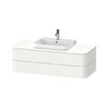 Тумба подвесная 130х55 см Duravit Happy D.2 Plus, белый матовый (HP496203636) Duravit Тумбы
