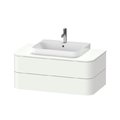 Тумба подвесная 100х55 см Duravit Happy D.2 Plus, белый матовый (HP496103636) Duravit Тумбы