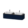 Тумба подвесная на 2 раковины 160х55 см Duravit Happy D.2 Plus, темно-синий (HP4946B9898) Duravit Тумбы