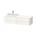 Тумба підвісна під раковину зліва 160х55 см Duravit Happy D. 2 Plus, білий (HP4973L2222) Duravit Тумби
