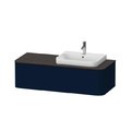 Тумба підвісна під раковину праворуч 130х55 см Duravit Happy D. 2 Plus, темно-синій (HP4942R9898) Duravit Тумби