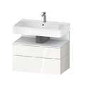 Тумба підвісна під раковину 79х59 см Duravit Qatego, білий (QA4394018220000) Duravit Тумби