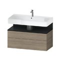 Тумба подвесная под раковину 99х59 см Duravit Qatego, дуб терра (QA4395016350000) Duravit Тумбы