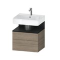 Тумба подвесная под раковину 59х59 см Duravit Qatego, дуб терра (QA4393016350000) Duravit Тумбы