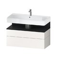 Тумба подвесная под раковину 99х59 см Duravit Qatego, белый супер матовый (QA4395016840000) Duravit Тумбы