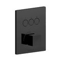 Змішувач для ванни/душу на 3 споживача Paffoni Compact Box, чорний матовий (CPM519NO) Для ванни, Для душа Чорний матовий