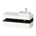 Тумба підвісна під раковину праворуч, 140х55 см Duravit Qatego, білий (QA4766016220000) Duravit Тумби