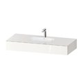 Меблевий комплект з консоллю і раковиною, 120х55 см Duravit Qatego, білий (QA4692022220000) Duravit Меблеві комплекти