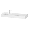 Мебельный комплект с консолью и раковиной слева, 160х55 см Duravit Qatego, белый матовый (QA4693018180000) Duravit Мебельные комплекты