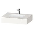 Мебельный комплект с консолью и раковиной 80х55 см Duravit Qatego, белый (QA4690022220000) Duravit Мебельные комплекты
