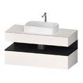 Тумба подвесная под раковину, 120х55 см Duravit Qatego, белый супер матовый (QA4732016840000) Duravit Тумбы