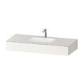 Меблевий комплект з консоллю і раковиною, 120х55 см Duravit Qatego, білий супер матовий (QA4692084840000) Duravit Меблеві комплекти