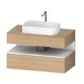 Тумба подвесная под раковину, 100х55 см Duravit Qatego, дуб (QA4731018300000) Duravit Тумбы